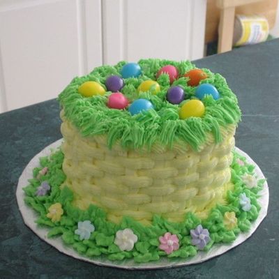 Easter Basket Cake