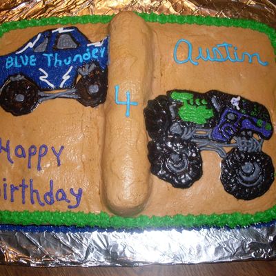 Grave Digger And Blue Thunder