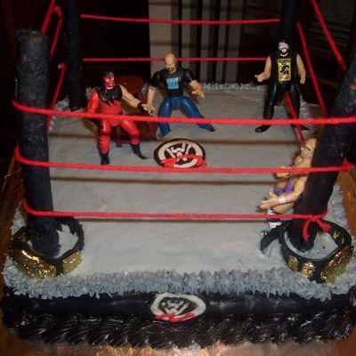 Another Wrestling Cake