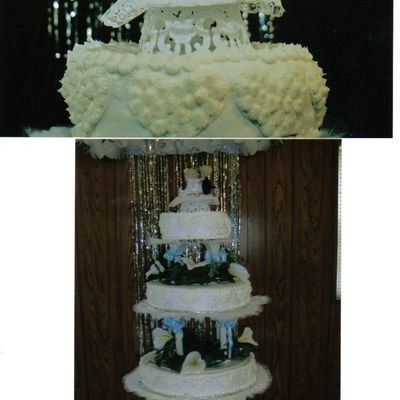 All B/c Icing With White Cake Other Than Lillies