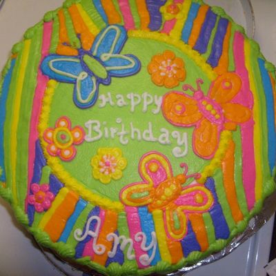 Butterflys And Stripes