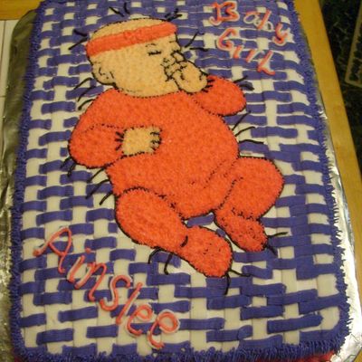 Another Baby Girl Shower Cake