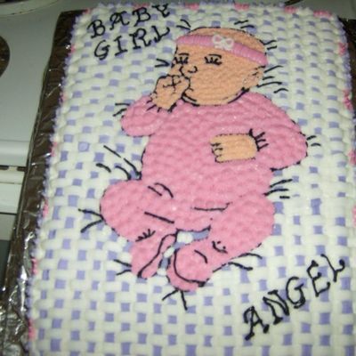 Baby On Blanket