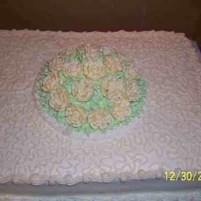 Anniversary Sheet Cake