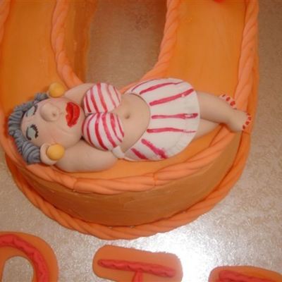 Granny In Bikini
