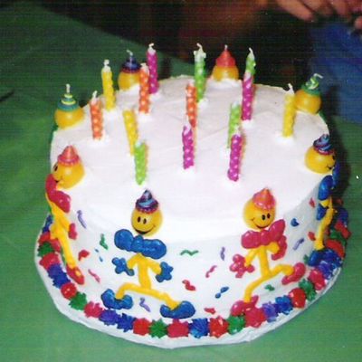 Clown Celebration Cake