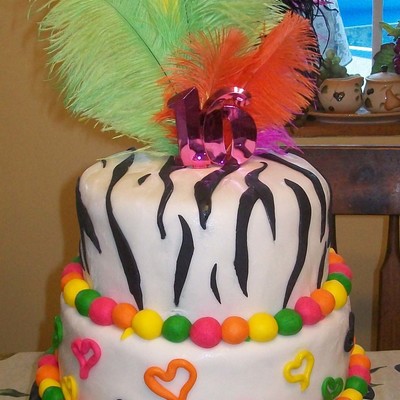 Fun 16Th Birthday Cake