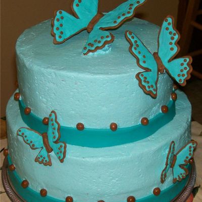 Butterfly Birthday Cake