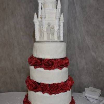 Castle Wedding Cake