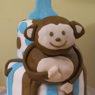 Ist Birthday Monkey Cake