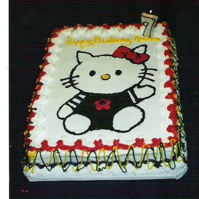 Hello Kitty Birthday Cake