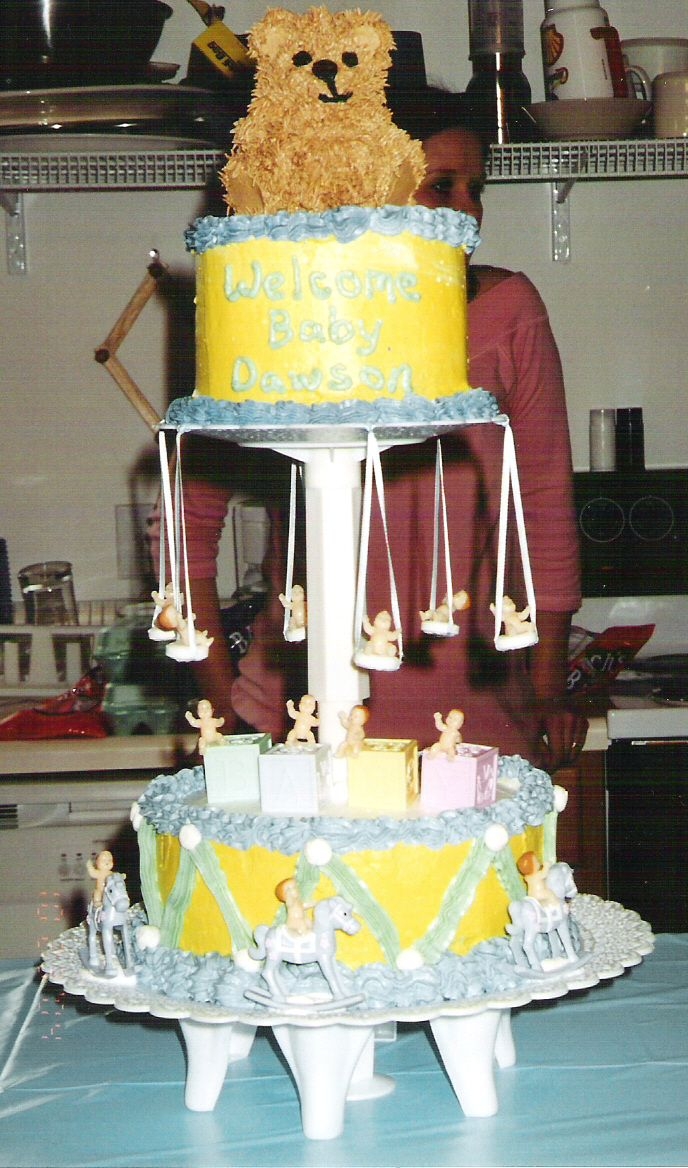 Boy Baby Shower Cake