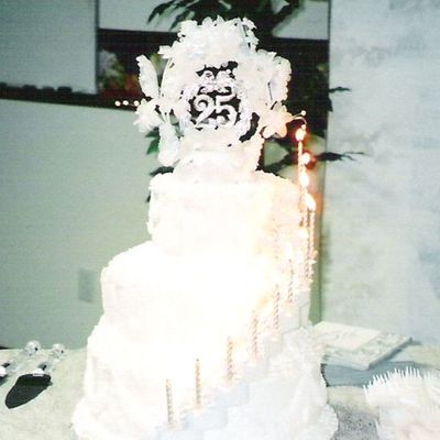 25Th Anniversary Cake