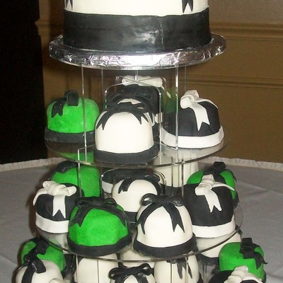 Mini Cakes Wedding Cake