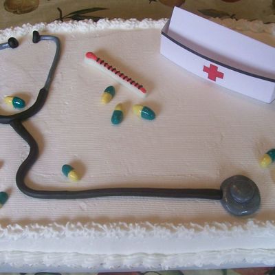 Nurse Graduation Cake