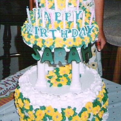 Sunny Day Birthday Cake