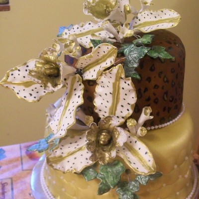 Lily Animal Print Cake