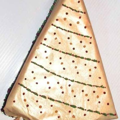 Golden Christmas Tree