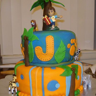Diego Cake For My Son