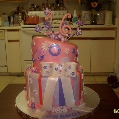 Sweet Sixteen Cake