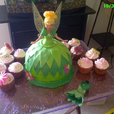 Tinkerbell Cake