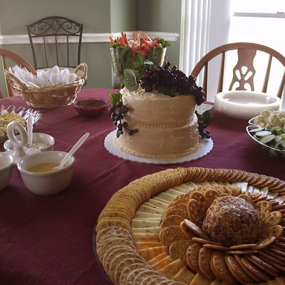 Wine Tasting Bridal Shower Cake