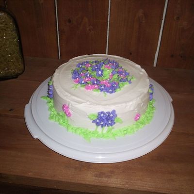 Drop Flower Cake