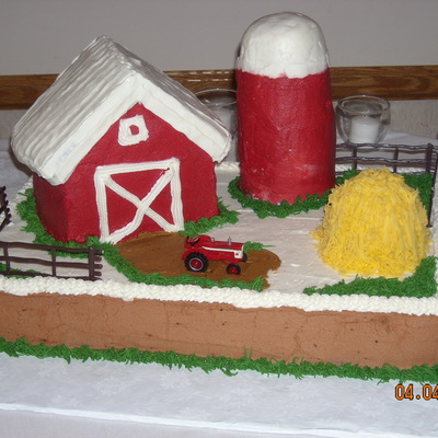 Farm Groom's Cake