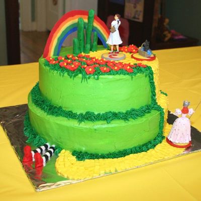 Wizard Of Oz Birthday Cake