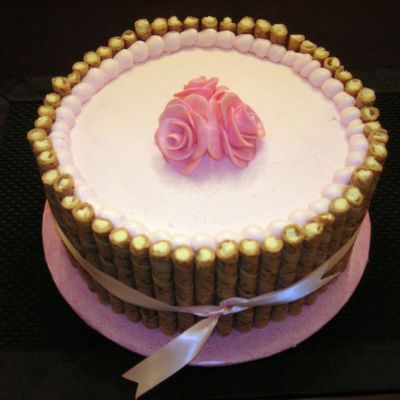 Pink Pirouette Cake
