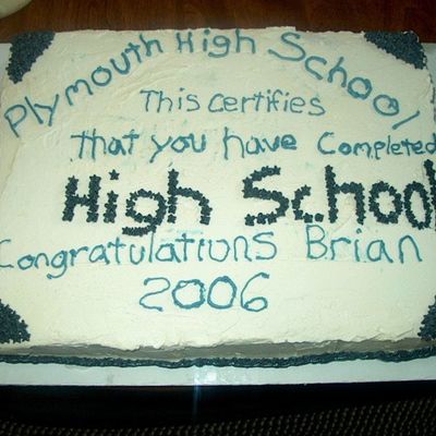Diploma Cake