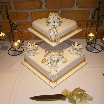 Jen's Wedding Cake