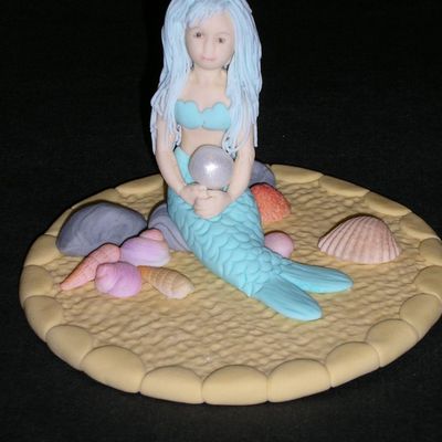 Mermaid Cake Topper