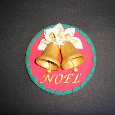 Christmas Bells Cake Topper