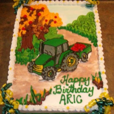 Aric's Birthday Tractor