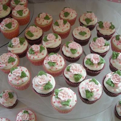 Pink Rose And Pearls