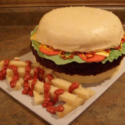 Cheeseburger & Fries