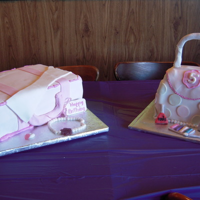 Purse With Coordinating Suitcase