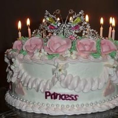Adrienne's Princess Birthday Cake