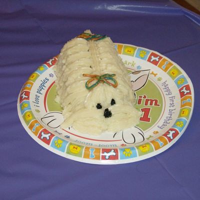 Small Puppy Cake