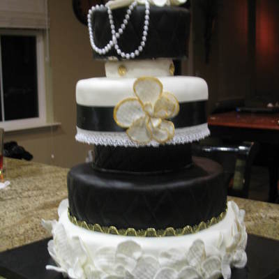 Chanel Wedding Cake