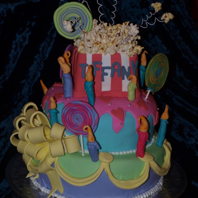 Popcorn And The Movies Birthday