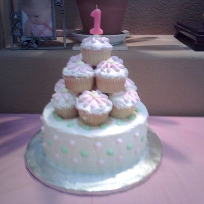 Baby's First Birthday Cake