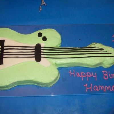 Guitar Cake