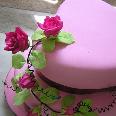 Heart Cake.