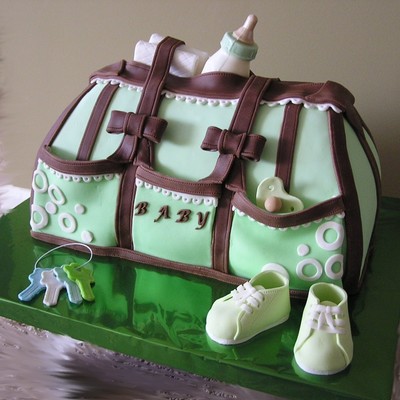 Diper Bag, Baby Shower.