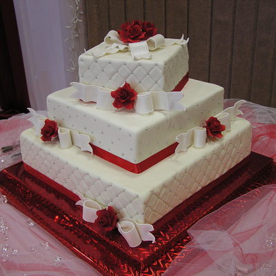 White Wedding Cake