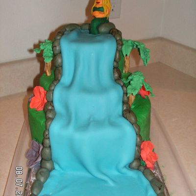 Waterfall Cake