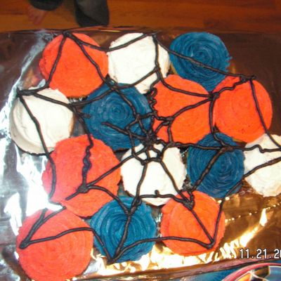 Spiderman Cupcakes