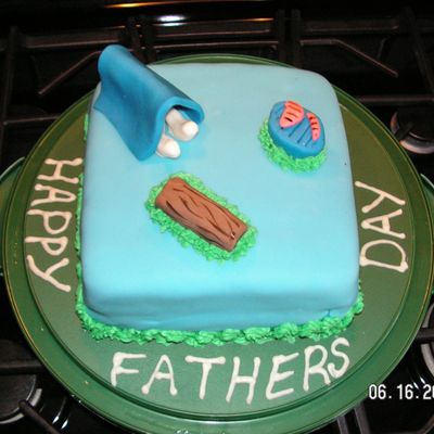 My 1St Fondant Cake